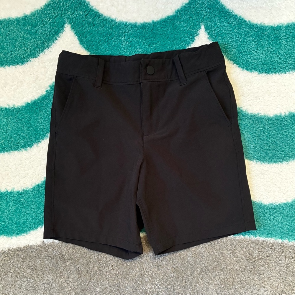 Janie and Jack Everywhere Quick Dry Shorts (Black) Size 6